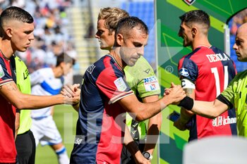 2022-10-15 - Marco Mancosu of Cagliari Calcio - CAGLIARI CALCIO VS BRESCIA CALCIO - ITALIAN SERIE B - SOCCER