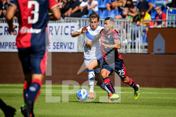 2022-10-15 - Filippo Falco of Cagliari Calcio - CAGLIARI CALCIO VS BRESCIA CALCIO - ITALIAN SERIE B - SOCCER