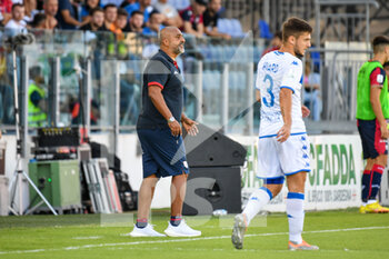 2022-10-15 - Fabio Liverani Mister of Cagliari Calcio - CAGLIARI CALCIO VS BRESCIA CALCIO - ITALIAN SERIE B - SOCCER