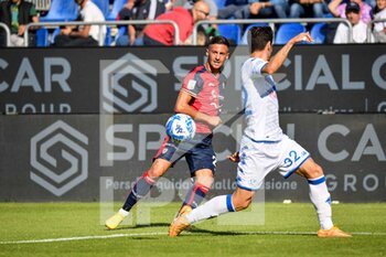2022-10-15 - Filippo Falco of Cagliari Calcio - CAGLIARI CALCIO VS BRESCIA CALCIO - ITALIAN SERIE B - SOCCER
