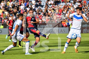 2022-10-15 - Marco Mancosu of Cagliari Calcio - CAGLIARI CALCIO VS BRESCIA CALCIO - ITALIAN SERIE B - SOCCER