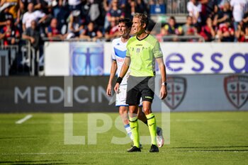 2022-10-15 - Daniele Chiffi Arbitro Referee - CAGLIARI CALCIO VS BRESCIA CALCIO - ITALIAN SERIE B - SOCCER