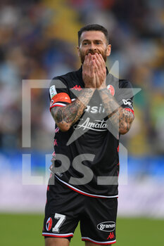 2022-10-22 - FROSINONE, ITALY -  October 22 :  Mirco Antenucci of  Bari gestures  during the  Serie B  soccer match between  Frosinone and Bari Stadio Benito Stirpe on October 22,2022 in Frosinone Italy  - FROSINONE CALCIO VS SSC BARI - ITALIAN SERIE B - SOCCER