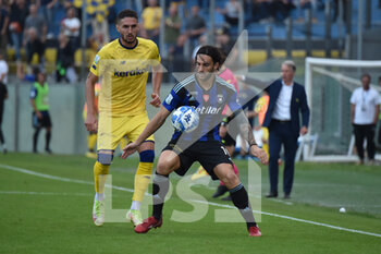 2022-10-23 - Ernesto Torregrossa (Pisa) in action - AC PISA VS MODENA FC - ITALIAN SERIE B - SOCCER