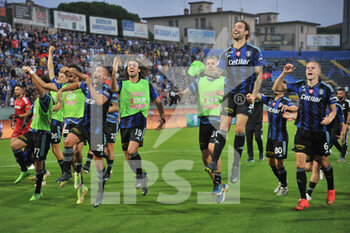 2022-10-23 - Players of Pisa celebrate at the end of the match - AC PISA VS MODENA FC - ITALIAN SERIE B - SOCCER