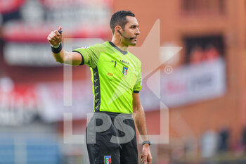 2022-10-29 - The Referee of the match Andrea Colombo
 to Como - GENOA CFC VS BRESCIA CALCIO - ITALIAN SERIE B - SOCCER