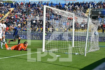 2022-11-05 - Olimpiu Morutan (Pisa) scores the goal of 1-0 - AC PISA VS COSENZA CALCIO - ITALIAN SERIE B - SOCCER