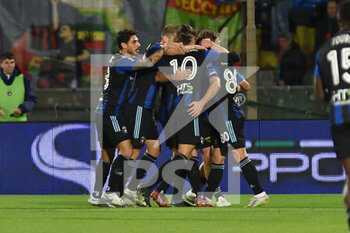 2022-11-26 - Players of Pisa celebrate - AC PISA VS TERNANA CALCIO - ITALIAN SERIE B - SOCCER