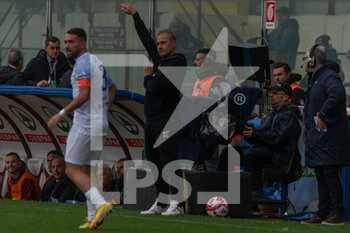 27/11/2022 - Cannavaro Fabio coach Benevento - REGGINA 1914 VS BENEVENTO CALCIO - SERIE B - CALCIO