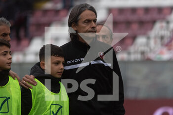 27/11/2022 - Filippo Inzaghi coach Reggina  - REGGINA 1914 VS BENEVENTO CALCIO - SERIE B - CALCIO