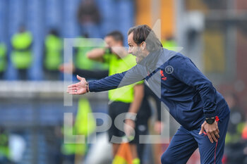 2022-12-08 - Alberto GIlardino (Genoa) head coach - GENOA CFC VS FC SUDTIROL - ITALIAN SERIE B - SOCCER