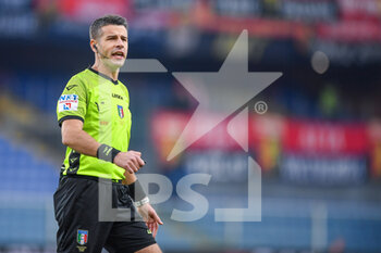 2022-12-08 - The Referee of the match Antonio Giua to Olbia - GENOA CFC VS FC SUDTIROL - ITALIAN SERIE B - SOCCER