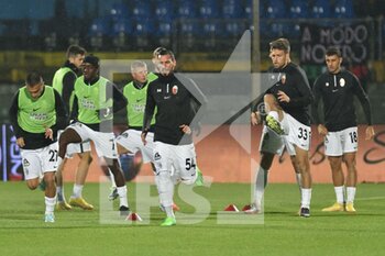 2022-12-08 - Players of Ascoli during warm up - AC PISA VS ASCOLI CALCIO - ITALIAN SERIE B - SOCCER