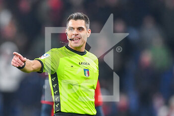 2022-12-18 - The Referee of the match Simone Sozza to Seregno - GENOA CFC VS FROSINONE CALCIO - ITALIAN SERIE B - SOCCER