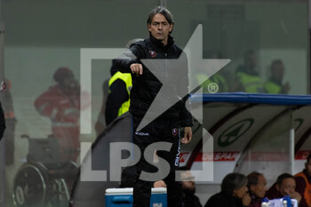2022-12-17 - Inzaghi Filippo coach Reggina - REGGINA 1914 VS SSC BARI - ITALIAN SERIE B - SOCCER