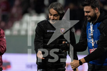 2022-12-17 - Filippo Inzaghi coach Reggina  - REGGINA 1914 VS SSC BARI - ITALIAN SERIE B - SOCCER