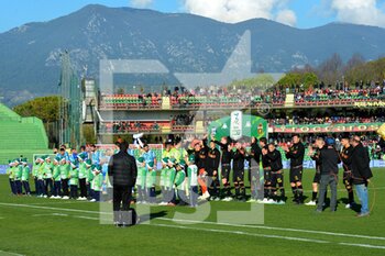 2022-12-18 - teams start match - TERNANA CALCIO VS COMO 1907 - ITALIAN SERIE B - SOCCER
