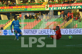 2022-12-18 - shot in goal n77 leonardo mancuso (como1907) - TERNANA CALCIO VS COMO 1907 - ITALIAN SERIE B - SOCCER