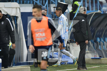 2022-12-26 - Alessandro  Murgia (Spal) leaves the field after red card - SPAL VS AC PISA - ITALIAN SERIE B - SOCCER