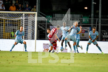 2022-08-13 - Cittadella's Enrico Baldini scores a goal - AS CITTADELLA VS AC PISA - ITALIAN SERIE B - SOCCER