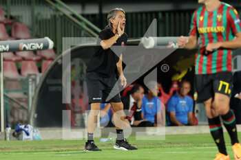 2022-08-21 - coach Filippo Inzaghi (Reggina) - TERNANA CALCIO VS REGGINA 1914 - ITALIAN SERIE B - SOCCER