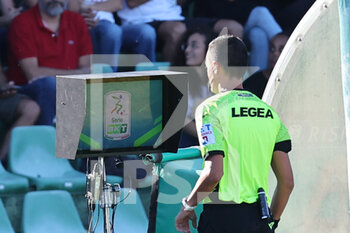 18/09/2022 - Referee Marco Di Bello look the VAR - TERNANA CALCIO VS AC PERUGIA - SERIE B - CALCIO