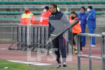 2022-02-22 - coach Leonardo Colucci (AZ Picerno) - BARI VS PICERNO - ITALIAN SERIE C - SOCCER