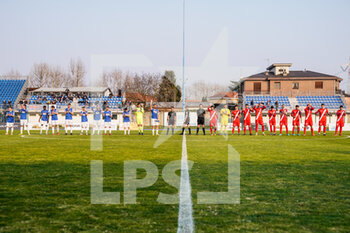 2022-03-26 - Le squadre in campo - SEREGNO VS PRO PATRIA - ITALIAN SERIE C - SOCCER