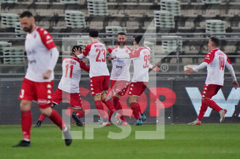 2022-03-16 - Mirco Antenucci (SSC Bari) esulta dopo aver segnato il gol del 1-0 - BARI VS JUVE STABIA - ITALIAN SERIE C - SOCCER