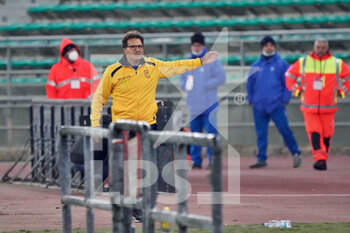2022-03-16 - coach Walter Alfredo Novellino (S.S. Juve Stabia) - BARI VS JUVE STABIA - ITALIAN SERIE C - SOCCER