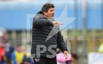 2022-03-27 - L'allenatore del Palermo F.C. Silvio Baldini - PAGANESE VS PALERMO - ITALIAN SERIE C - SOCCER