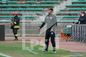 2022-03-27 - coach Vito Di Bari (Fidelis Andria) - BARI VS FIDELIS ANDRIA - ITALIAN SERIE C - SOCCER