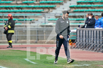 2022-03-27 - coach Vito Di Bari (Fidelis Andria) - BARI VS FIDELIS ANDRIA - ITALIAN SERIE C - SOCCER