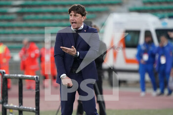 2022-03-27 - coach Michele Mignani (SSC Bari) - BARI VS FIDELIS ANDRIA - ITALIAN SERIE C - SOCCER