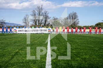 2022-04-10 - The teams on field - FERALPISALò VS PRO PATRIA - ITALIAN SERIE C - SOCCER