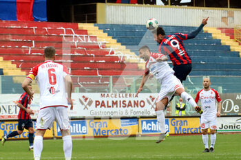 2022-04-16 - Taranto F.C. Andrea Saranita off his head. - TARANTO VS BARI - ITALIAN SERIE C - SOCCER