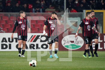 2022-04-11 - Alessio Curcio (Calcio Foggia 1920) disappointment - FOGGIA VS CATANZARO - ITALIAN SERIE C - SOCCER
