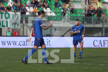 2022-04-24 - Alex Benvenga (SSD Fidelis Andria) celebrating his goal - MONOPOLI VS ANDRIA - ITALIAN SERIE C - SOCCER
