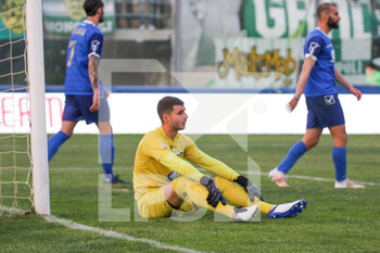 2022-04-24 - the desesperation of Filippo Vandelli (SSD Fidelis Andria) after the goal scored by the opponents. This defeat can send Fidelis Andria to relegation - MONOPOLI VS ANDRIA - ITALIAN SERIE C - SOCCER