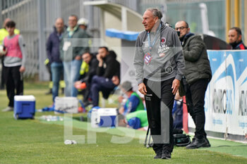2022-05-01 - Zdenek Zeman (Calcio Foggia 1920) and Alexis Ferrante (Calcio Foggia 1920) - FOGGIA VS TURRIS - ITALIAN SERIE C - SOCCER