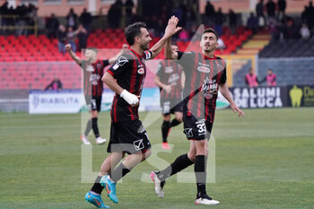 2022-05-01 - Alessio Curcio (Calcio Foggia 1920) celebrates after scoring a goal of 2-0 - FOGGIA VS TURRIS - ITALIAN SERIE C - SOCCER
