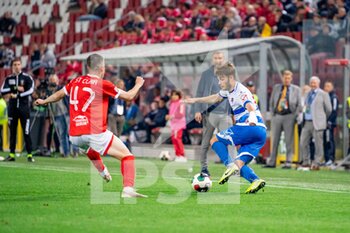 2022-05-04 - Pro Patria defender Luca Pizzul during the Lega Pro 2021-2022 match between Triestina and Pro Patria on May 4, 2022 at Nereo Rocco Stadium in Trieste, Italy - TRIESTINA VS PRO PATRIA - ITALIAN SERIE C - SOCCER