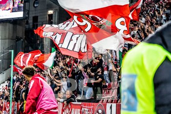 2022-05-04 - Triestina supporters during the Lega Pro 2021-2022 match between Triestina and Pro Patria on May 4, 2022 at Nereo Rocco Stadium in Trieste, Italy - TRIESTINA VS PRO PATRIA - ITALIAN SERIE C - SOCCER