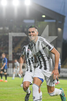 2022-05-12 - Cosimo M. Da Graca (Juventus U23) celebrates after scoring his side's first goal of the match - A.C. RENATE VS JUVENTUS U23 - ITALIAN SERIE C - SOCCER