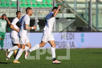 2022-11-13 - Davide Di Pasquale (Foggia) joy for his goal - MONOPOLI VS FOGGIA - ITALIAN SERIE C - SOCCER