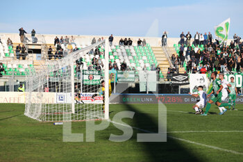 2022-11-13 - Davide Di Pasquale (Foggia) scores a goal - MONOPOLI VS FOGGIA - ITALIAN SERIE C - SOCCER