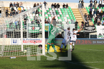 2022-11-13 - Davide Di Pasquale (Foggia) celebrates his goal - MONOPOLI VS FOGGIA - ITALIAN SERIE C - SOCCER