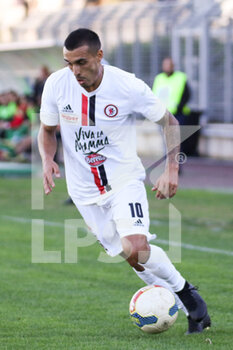 2022-11-13 - Diego Peralta (Foggia) in action - MONOPOLI VS FOGGIA - ITALIAN SERIE C - SOCCER