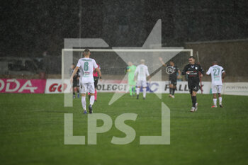27/11/2022 - Heavy rain during the match - MONOPOLI VS FRANCAVILLA - SERIE C - LEGA PRO - CALCIO