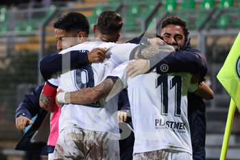 2022-12-04 - Potenza players celebrate 0-2 goal - MONOPOLI VS POTENZA - ITALIAN SERIE C - SOCCER